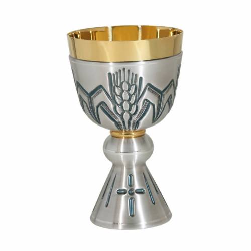 Satynowy Kielich Eucharystyczny Mosiężny