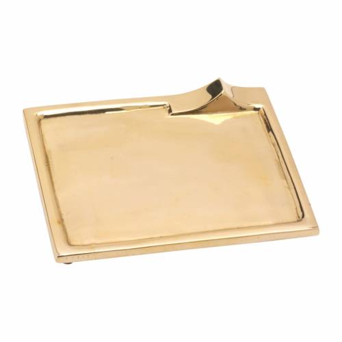 Candle coaster gold colour