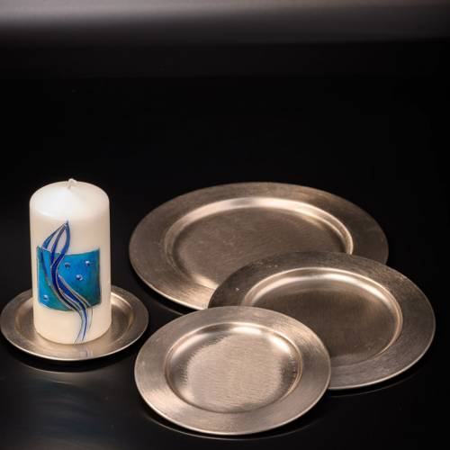 Polished brass saucer 