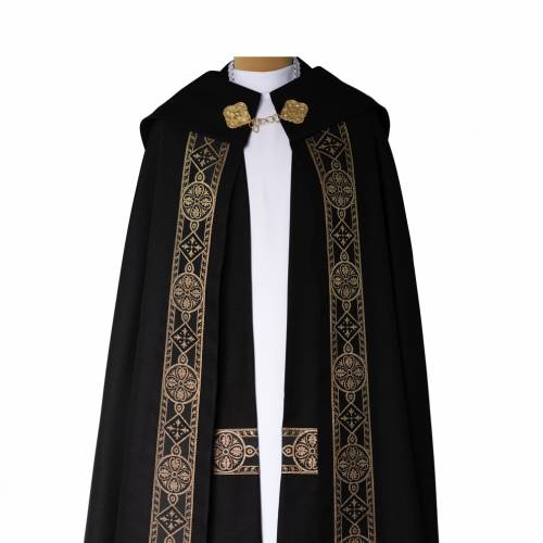 Czarna Kapa Liturgiczna