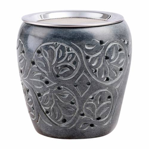 Grey incense burner