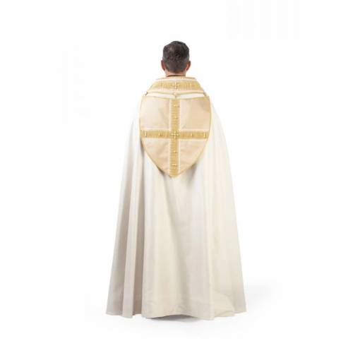 Kapa z Czystego Jedwabiu Kość Słoniowa