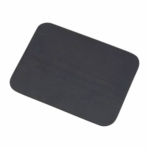 Aluminium coaster slate effect