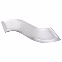 Matte candle coaster wave shape 