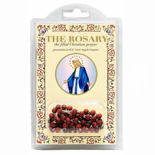 book - The Rosary, the filial Christian prayer - packaged with rosary