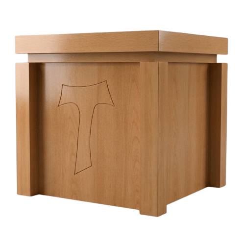 Altar of wood with Tau cross - Art. 740