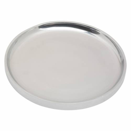 Round aluminium coaster D 14 cm