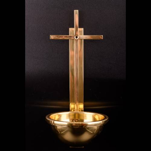 Kropieln Mosiężna H 31 cm