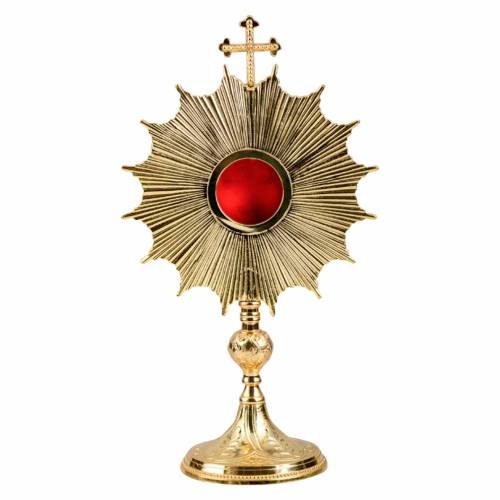Relikwiarz Złocony H 35 cm