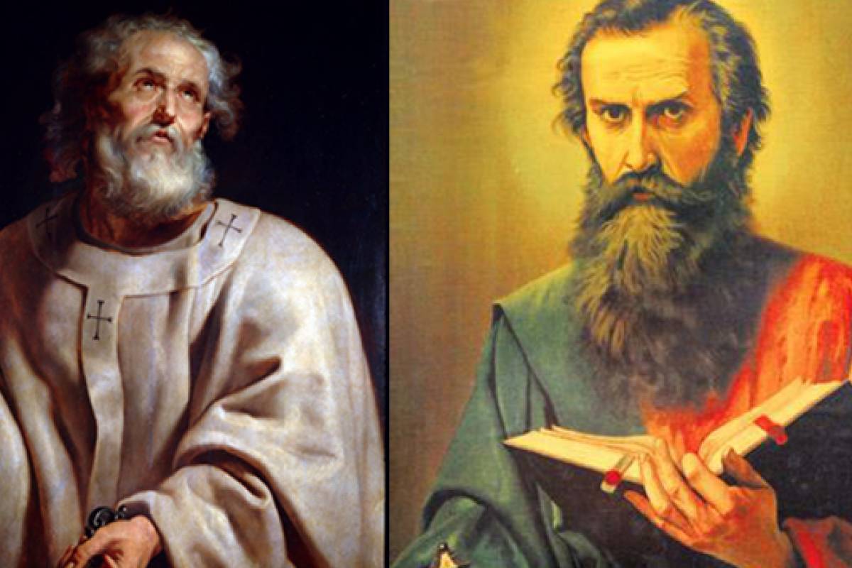 29th June: day of St. Peter and Paul