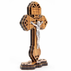 Forgiveness Cross made of olive wood