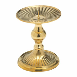 Portacandela ottone H 8 cm