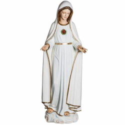 MADONNA Z FATIMY Z WŁÓKNA SZKLANEGO