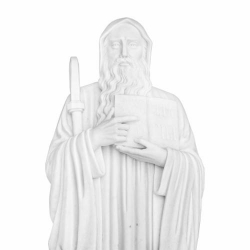 Figura - marmo - San Benedetto - 180 cm