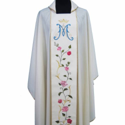 Biała Maryjna Kasula 1022