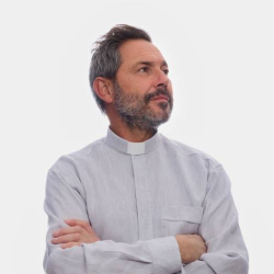 KOSZULA KLERYCKA 100% LEN