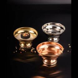 Incense bowl copper