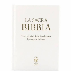 Holy Bible. Large printed edition. White eco-leather