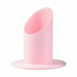 Candlestand pink steel