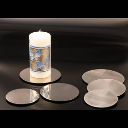 Plate stainless steel polished