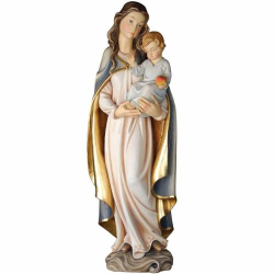 Madonna z Dzieciątkiem i Jabłkiem - 80 cm