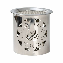 Incense burner floral pattern