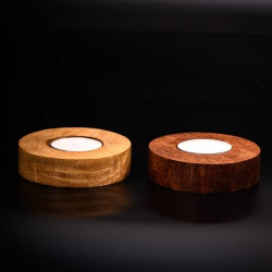 Mango wood Tealight holder