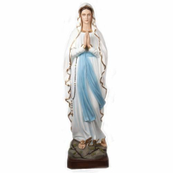 MADONNA Z LOURDES Z WŁÓKNA SZKLANEGO