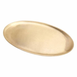 Matte oval coaster oval
