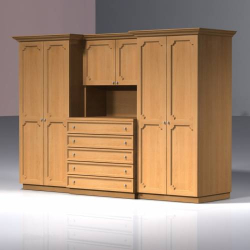 Zakrystia Drewniana - Mod. Ottocento