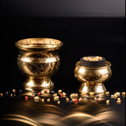 Incense burner with net