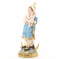 Figurka Maryi Niepokalanej z Kolorowego Marmurowego Proszku