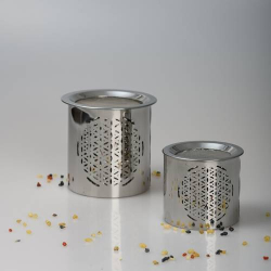 Incense burner of steel