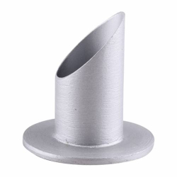 Portacandele alu silver D 4 cm