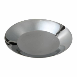 Piattino portacandela inox