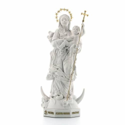 Figurka Maryi Niepokalanej z Białego Marmurowego Proszku