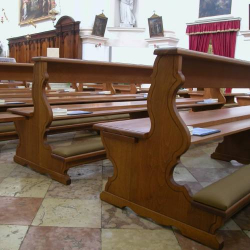 Klasyczna Ławka Drewniana - Mod. Zesłanie Ducha Świętego