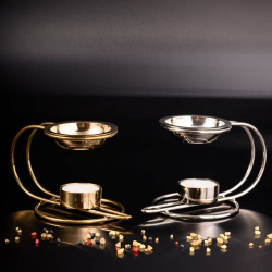 Incense burner nickel plated