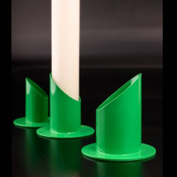 Portacandele verde chiaro