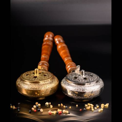 Starry incense pan