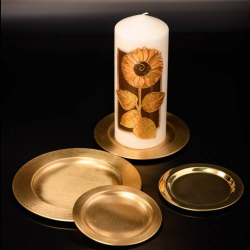 Brass Plate D 17 cm
