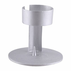 Aluminium candle stand D 4 cm