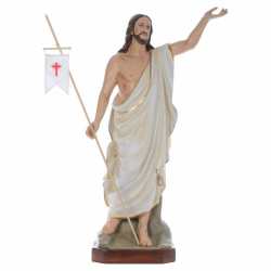 RISEN CHRIST IN FIBERGLASS