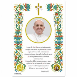 Obraz ze Złotym Nadrukiem na Papierze Pergaminowym