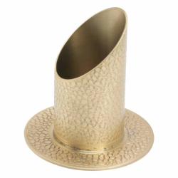 Candlestand matt gold