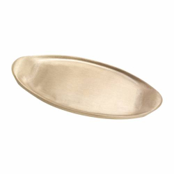 Oval matte coaster