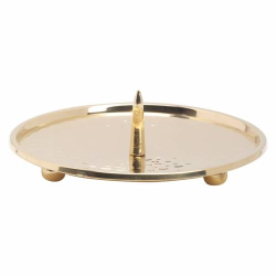Candle plate with thorn