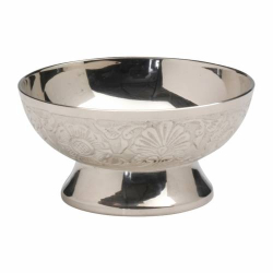 Incense bowl nickel plated
