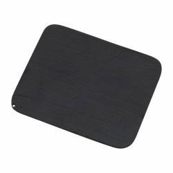 Piattino alluminio nero