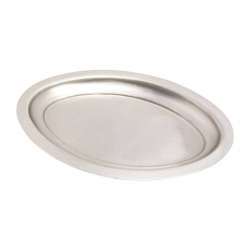 Oval candle plate 16 x 9,5 cm
